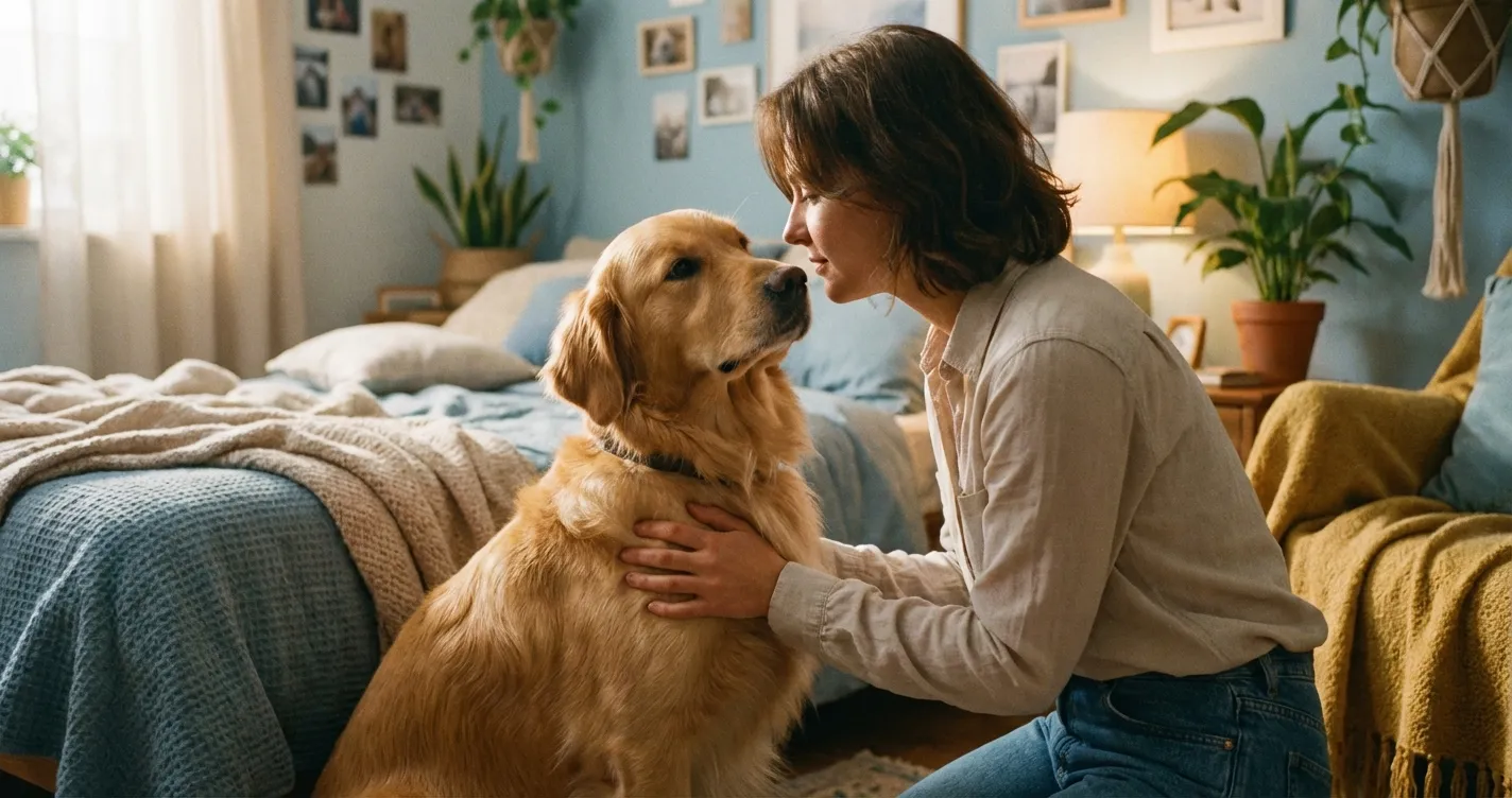 Por que meu cachorro entorta a cabeça quando eu falo com ele?